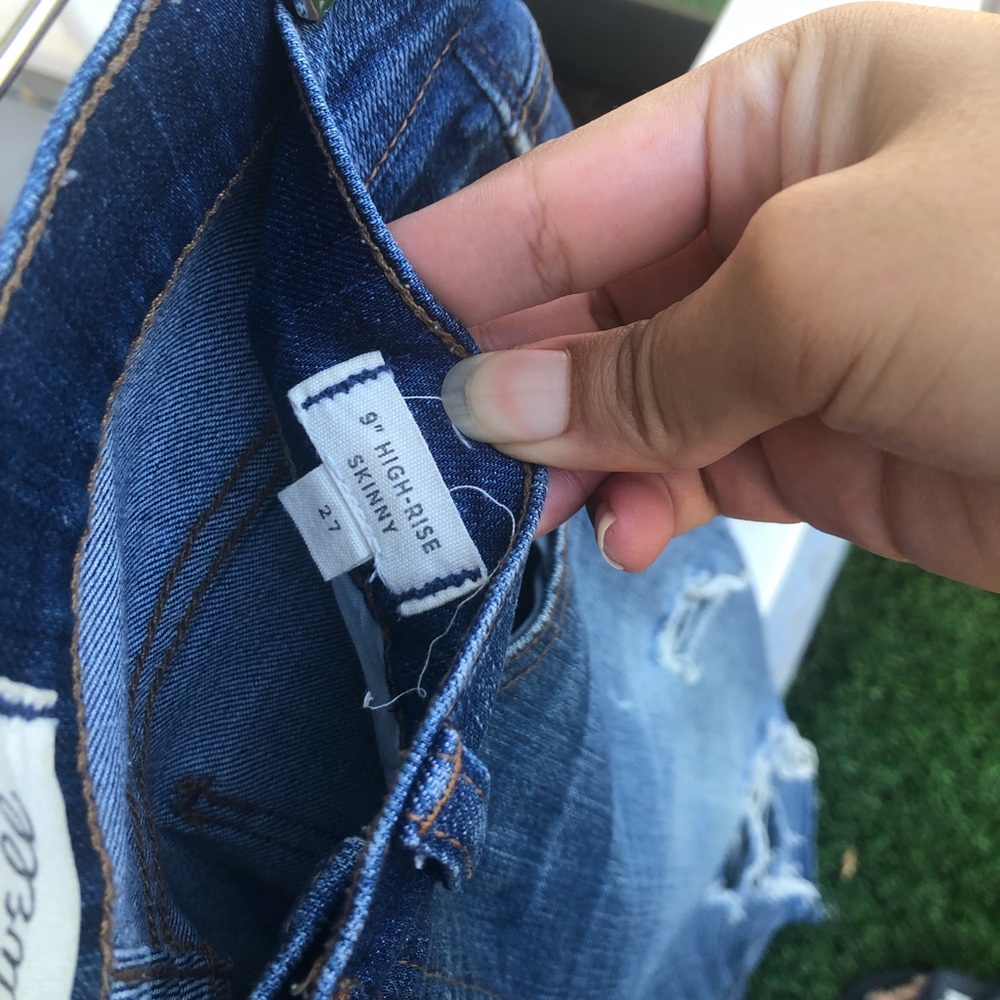 Madewell 9” high rise skinny jeans - Picture 9 of 10
